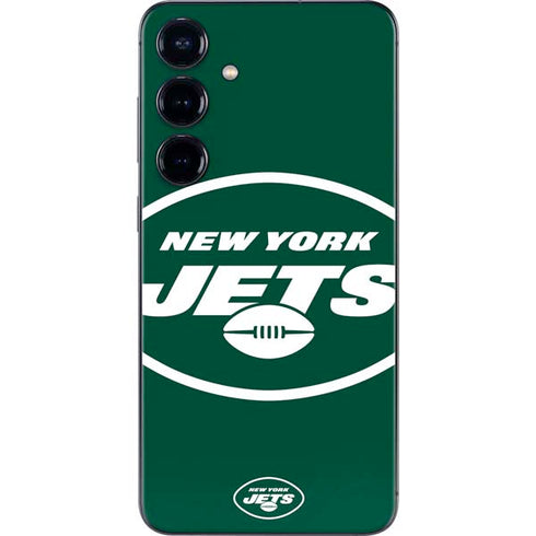 NFL New York Jets Large Logo Galaxy S25 Plus Skin