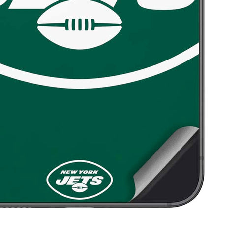 NFL New York Jets Large Logo Galaxy S25 Skin