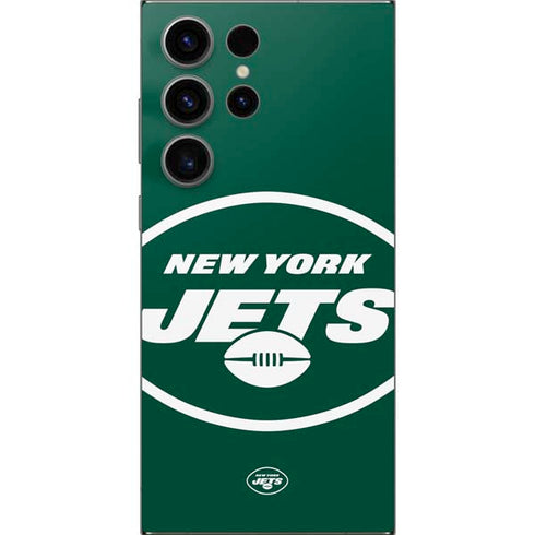 NFL New York Jets Large Logo Galaxy S24 Ultra Skin