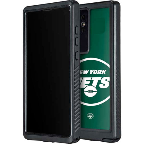 NFL New York Jets Large Logo Galaxy S24 Ultra Waterproof Case