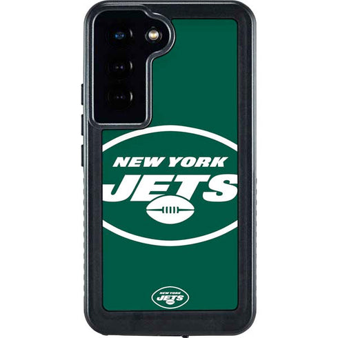 NFL New York Jets Large Logo Galaxy S24 Waterproof Case
