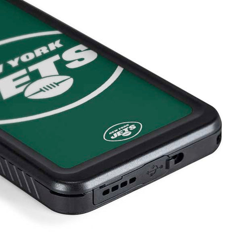NFL New York Jets Large Logo Galaxy S24 Waterproof Case