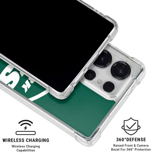 NFL New York Jets Large Logo Galaxy S25 Ultra Clear Case