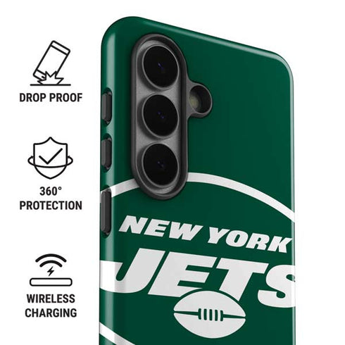 NFL New York Jets Large Logo Galaxy S26 Impact Case