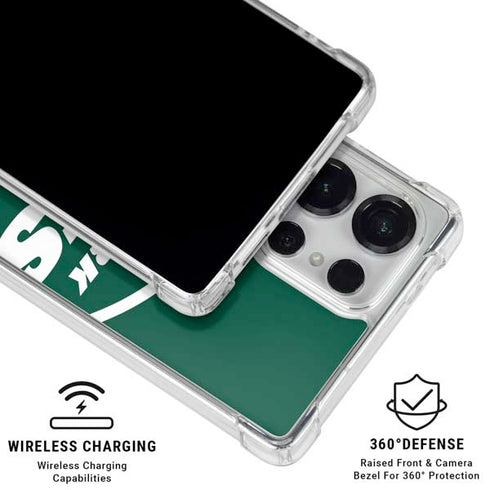 NFL New York Jets Large Logo Galaxy S26 Ultra Clear Case