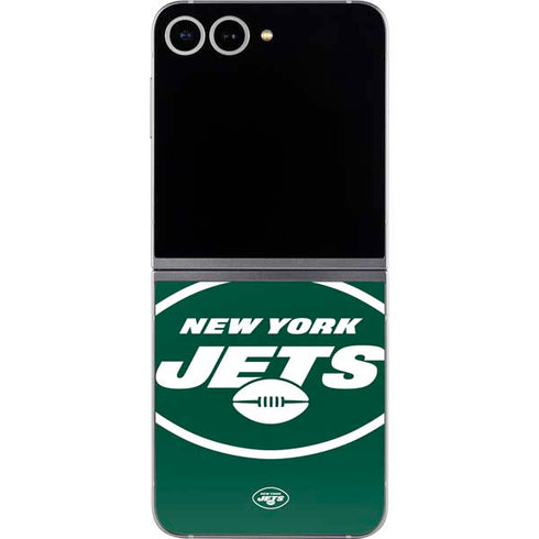 NFL New York Jets Large Logo Galaxy Z Flip6 Skin