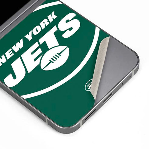 NFL New York Jets Large Logo Galaxy Z Flip6 Skin
