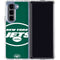 NFL New York Jets Large Logo Galaxy Z Fold5 5G Clear Case