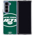 NFL New York Jets Large Logo Galaxy Z Fold5 5G Clear Case
