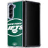 NFL New York Jets Large Logo Galaxy Z Fold5 5G Clear Case