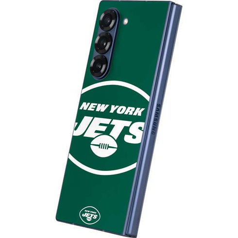 NFL New York Jets Large Logo Galaxy Z Fold6 Skin