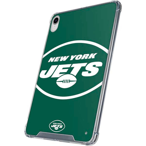 NFL New York Jets Large Logo iPad 11th Gen (2025) Clear Case