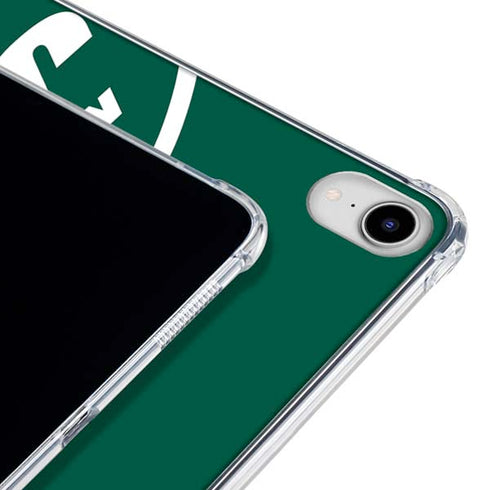 NFL New York Jets Large Logo iPad 11th Gen (2025) Clear Case