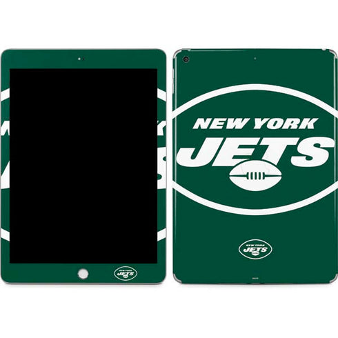 NFL New York Jets Large Logo Apple iPad Skin