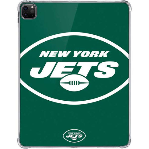 NFL New York Jets Large Logo iPad Pro 11in (2024) Clear Case