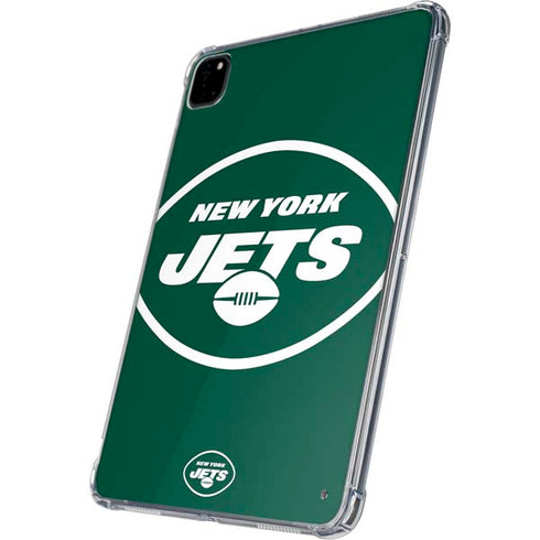 NFL New York Jets Large Logo iPad Pro 11in (2024) Clear Case