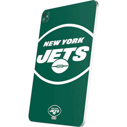NFL New York Jets Large Logo iPad Pro 13in M4 (2024) Skin