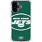 NFL New York Jets Large Logo iPhone 16 Clear Case