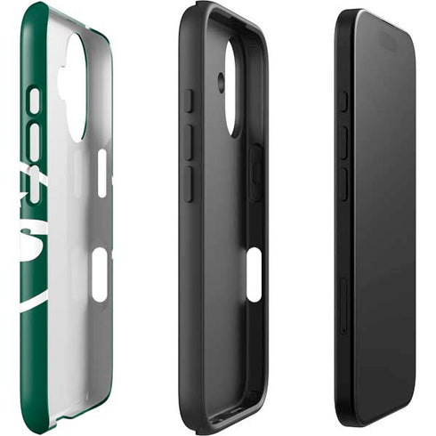 NFL New York Jets Large Logo iPhone 16 Plus Impact Case