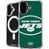NFL New York Jets Large Logo iPhone 16 Plus MagSafe Case