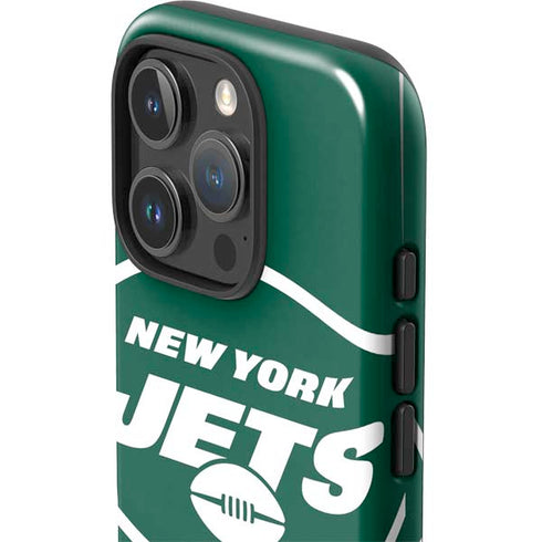 NFL New York Jets Large Logo iPhone 16 Pro Impact Case