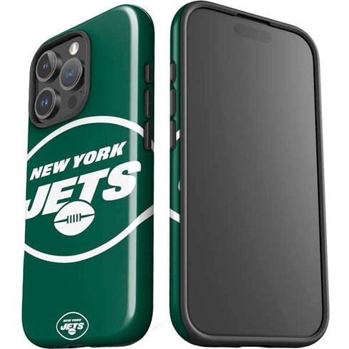 NFL New York Jets Large Logo iPhone 16 Pro Impact Case