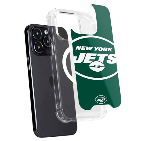 NFL New York Jets Large Logo iPhone 16 Pro MagSafe Case