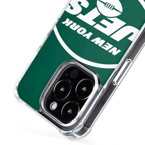 NFL New York Jets Large Logo iPhone 16 Pro MagSafe Case