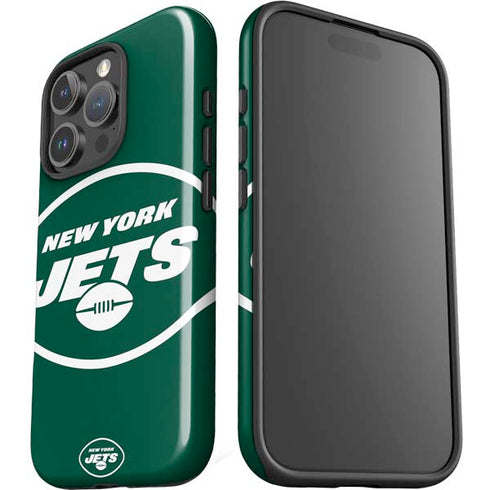 NFL New York Jets Large Logo iPhone 16 Pro Max Impact Case