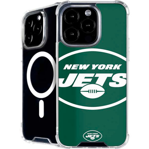 NFL New York Jets Large Logo iPhone 16 Pro Max MagSafe Case