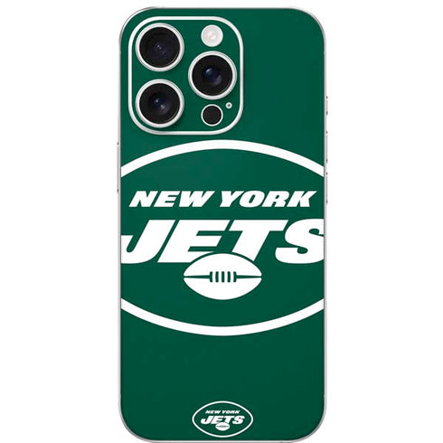 NFL New York Jets Large Logo iPhone 16 Pro Skin
