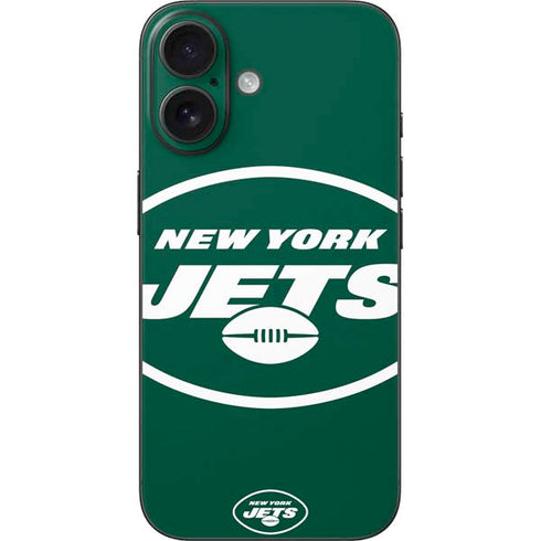 NFL New York Jets Large Logo iPhone 16 Skin