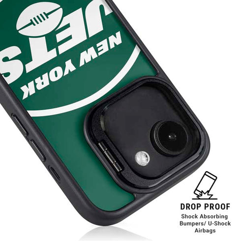 NFL New York Jets Large Logo iPhone 16e Kickstand Case