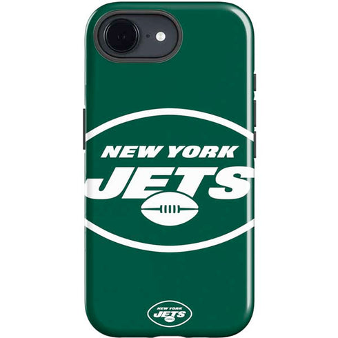 NFL New York Jets Large Logo iPhone 16e Impact Case