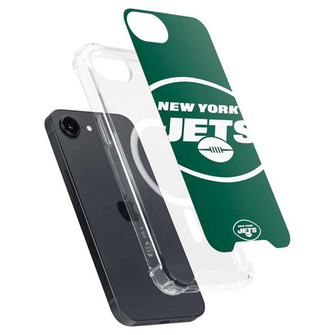 NFL New York Jets Large Logo iPhone 16e MagSafe Case