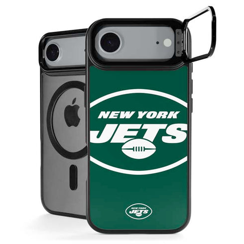 NFL New York Jets Large Logo iPhone 17 Air Kickstand Case