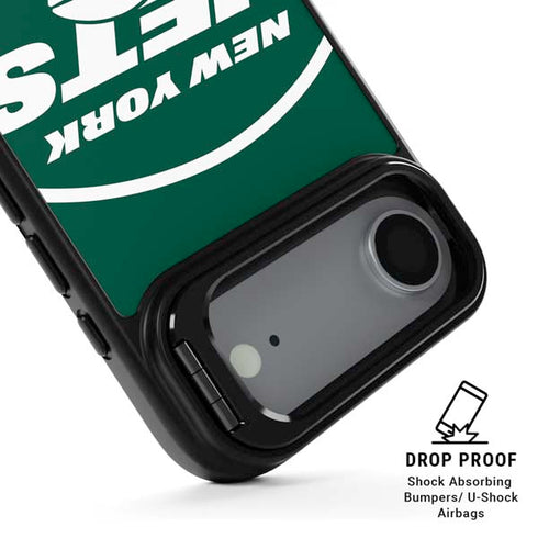 NFL New York Jets Large Logo iPhone 17 Air Kickstand Case