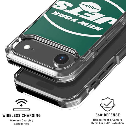 NFL New York Jets Large Logo iPhone 17 Air MagSafe Case
