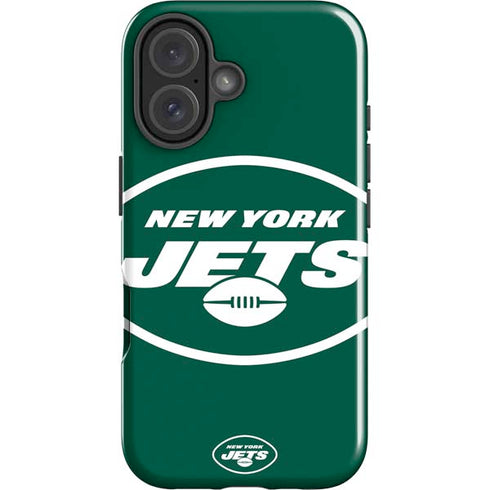NFL New York Jets Large Logo iPhone 17 Impact Case