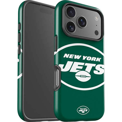 NFL New York Jets Large Logo iPhone 17 Pro Max Impact Case