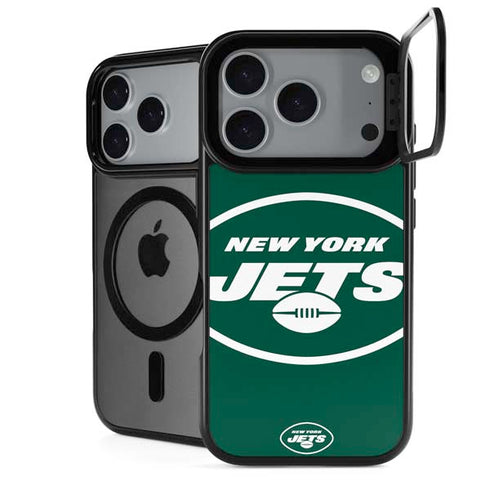 NFL New York Jets Large Logo iPhone 17 Pro Max Kickstand Case