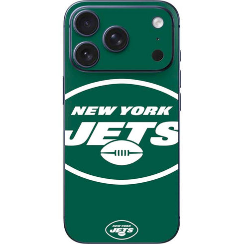 NFL New York Jets Large Logo iPhone 17 Pro Skin
