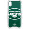 NFL New York Jets Large Logo iPhone XS Clear Case