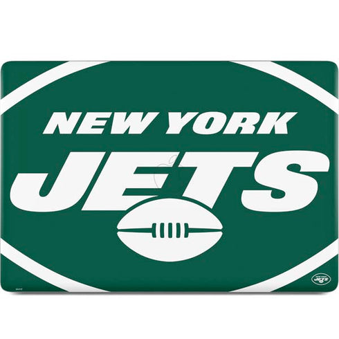 NFL New York Jets Large Logo MacBook Skins