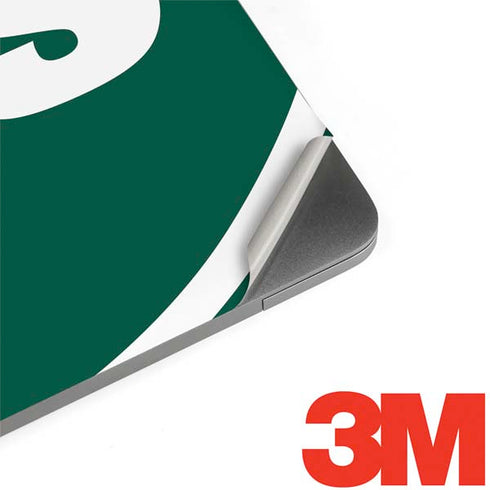 NFL New York Jets Large Logo MacBook Skins