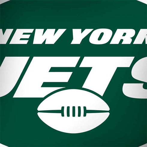 NFL New York Jets Large Logo MacBook Skins