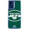 NFL New York Jets Large Logo Moto G 5G (2024) Clear Case