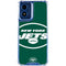 NFL New York Jets Large Logo Moto G Play 4G (2024) Clear Case