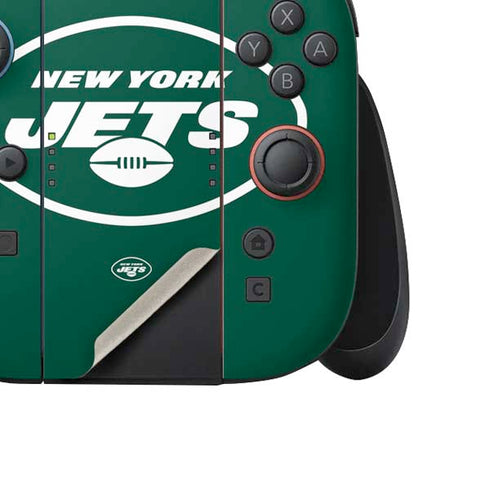 NFL New York Jets Large Logo Nintendo Switch 2 (2025) Joy-Con Controller Skin