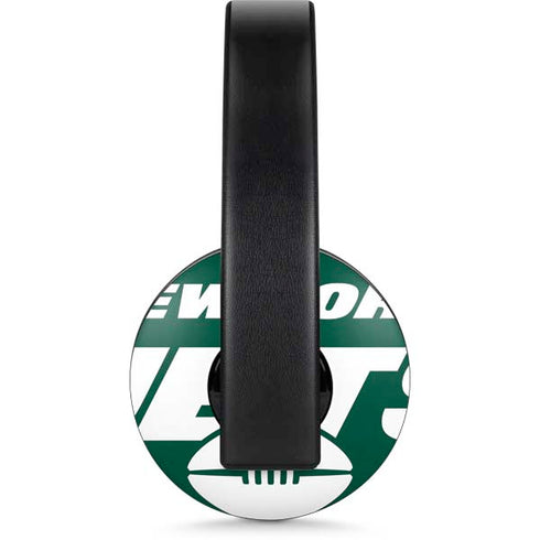 NFL New York Jets Large Logo PlayStation 4 Gold Wireless Headset Skin